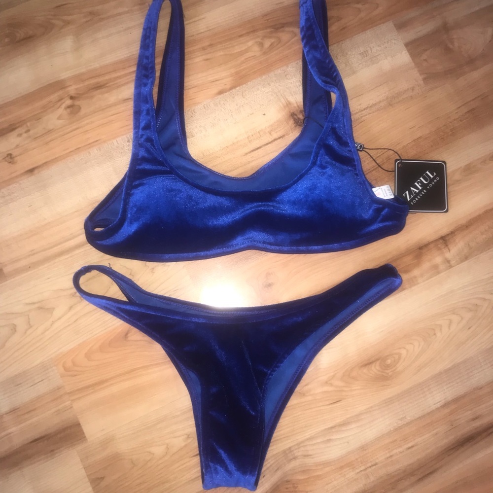 Blue Velvet Bikini S